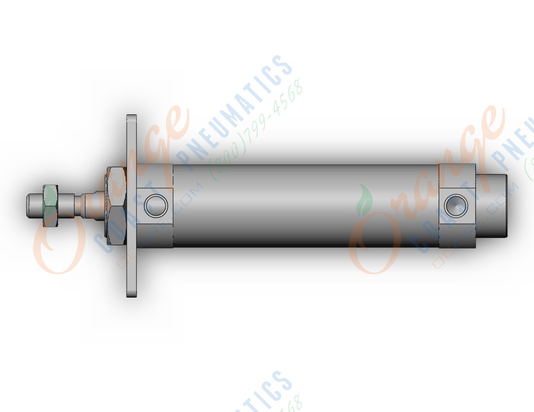 SMC CDM2F32-75Z-XC85 cylinder, air, ROUND BODY CYLINDER