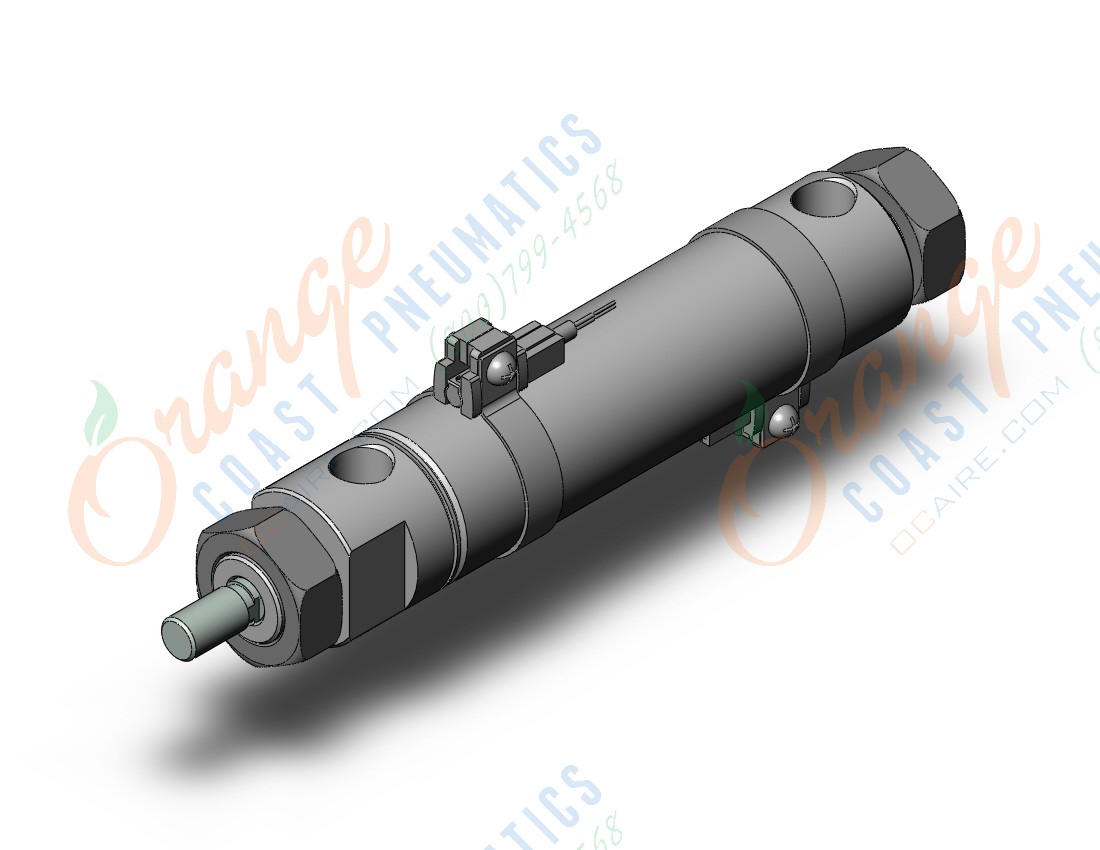SMC NCDME106-0200C-M9B ncm, air cylinder, ROUND BODY CYLINDER