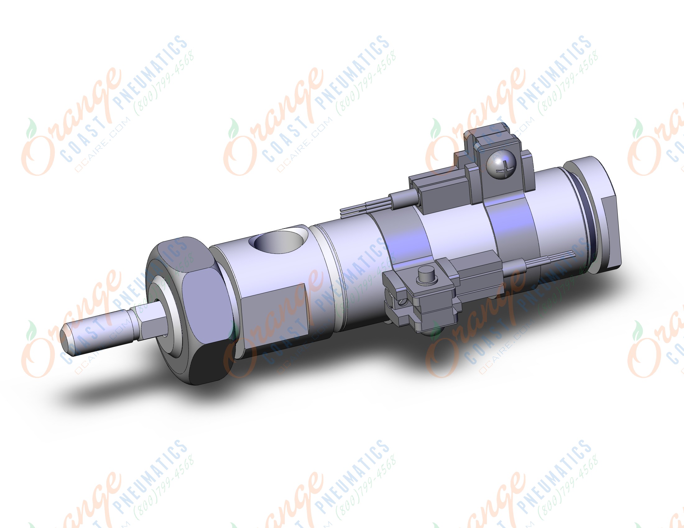 SMC NCDMKB075-0050C-M9PWZS ncm, air cylinder, ROUND BODY CYLINDER