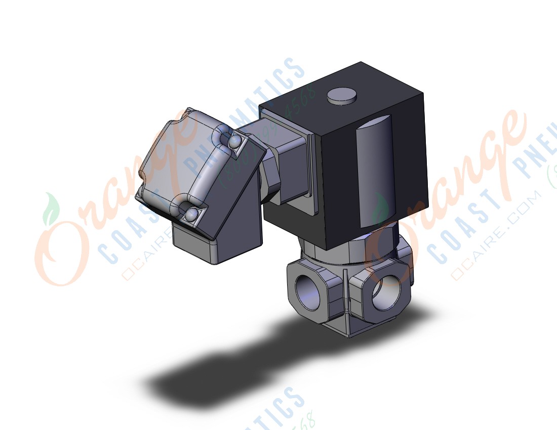 SMC VX3340P-02N-3TZ1 direct op 3 port solenoid valve, n.c., 3 PORT SOLENOID VALVE