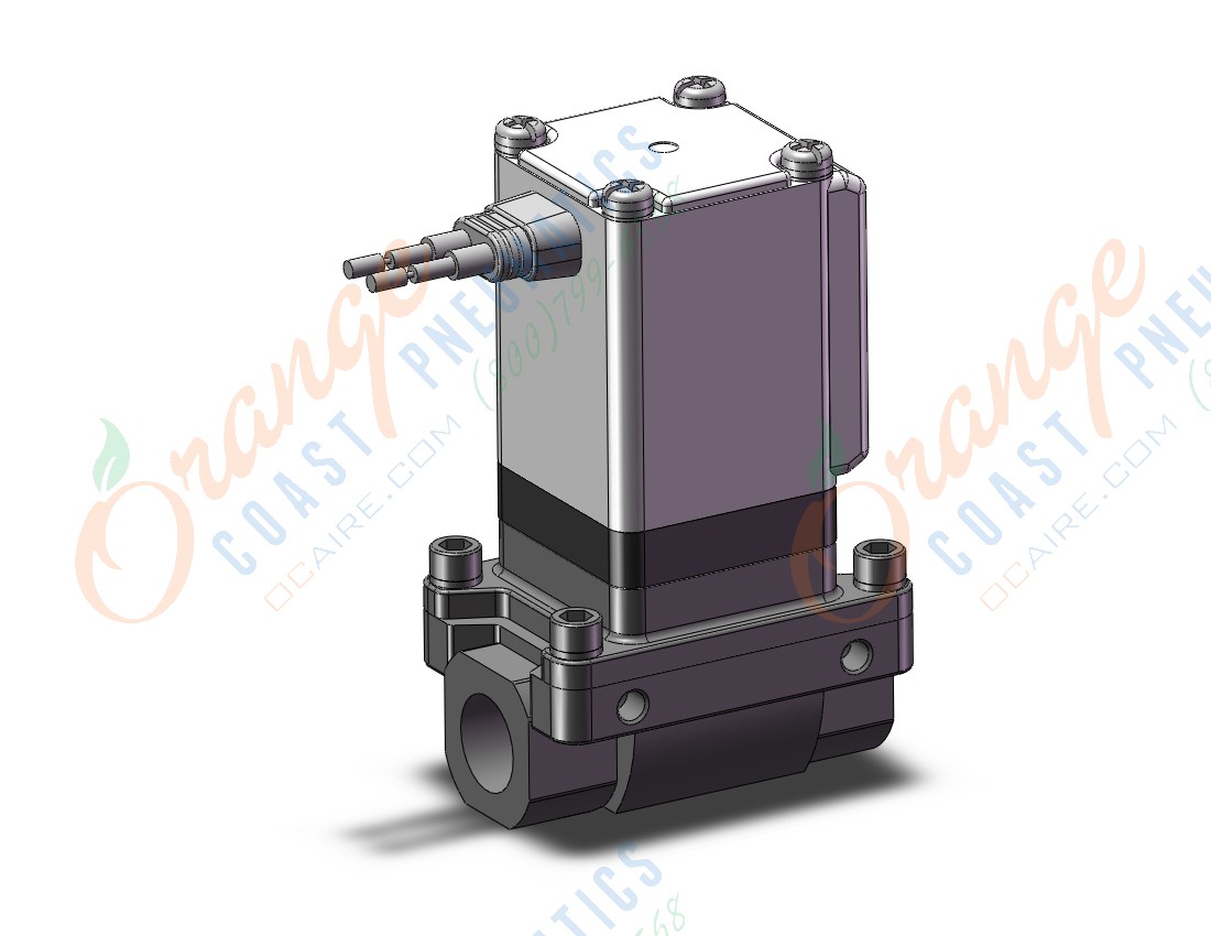 SMC VXZ2A0AAB pilot op 2 port solenoid valve, (n.o.), 2 PORT VALVE