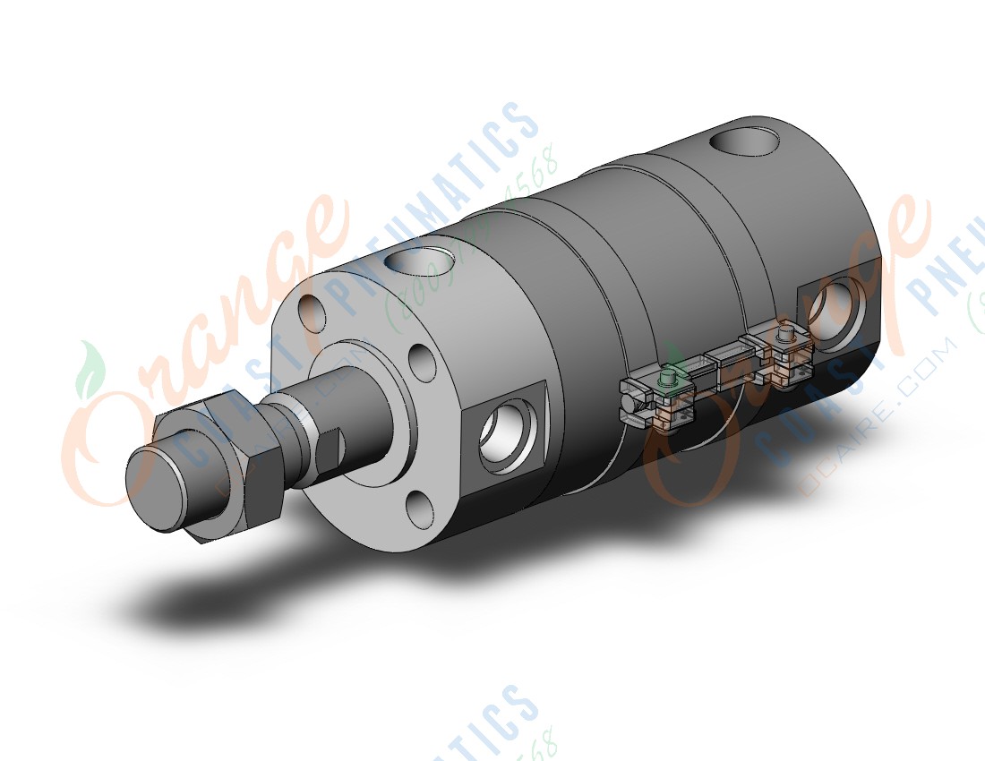 SMC CDG1BN50-25Z-A93Z cg1, air cylinder, ROUND BODY CYLINDER