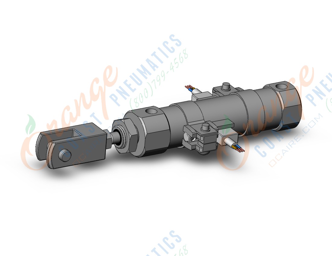 SMC CDJ2B16-30Z-W-M9PWVSAPC-B cylinder, air, ROUND BODY CYLINDER