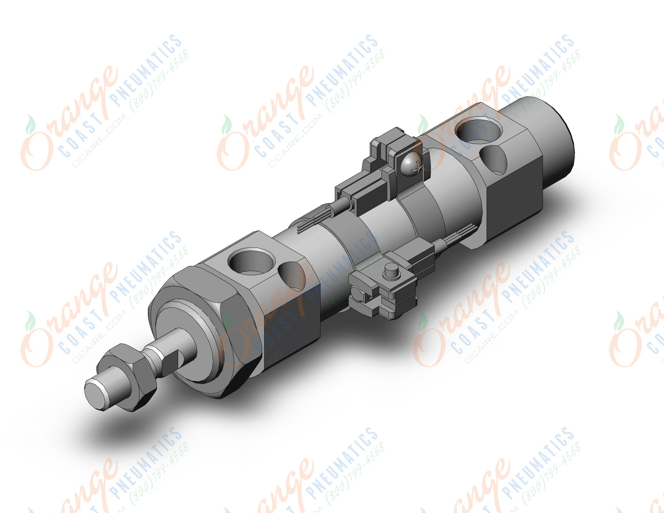 SMC CDM2B20-25AZ-M9PMBPC cylinder, air, ROUND BODY CYLINDER