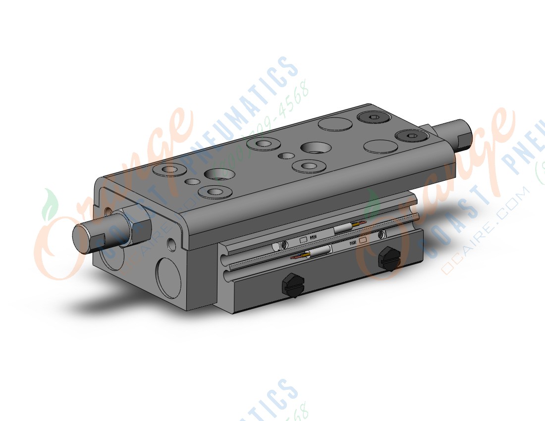 SMC MXQ16A-20ZG-M9NZ cylinder, slide table, with auto switch, GUIDED CYLINDER