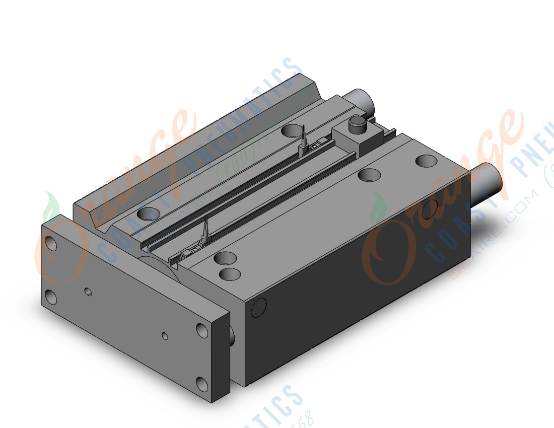 SMC MGPL50N-125-HN-A96V mgp, compact guide cylinder, GUIDED CYLINDER