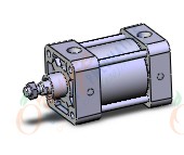 SMC NCA1R250-0100-XC6 cylinder, nca1, tie rod, TIE ROD CYLINDER