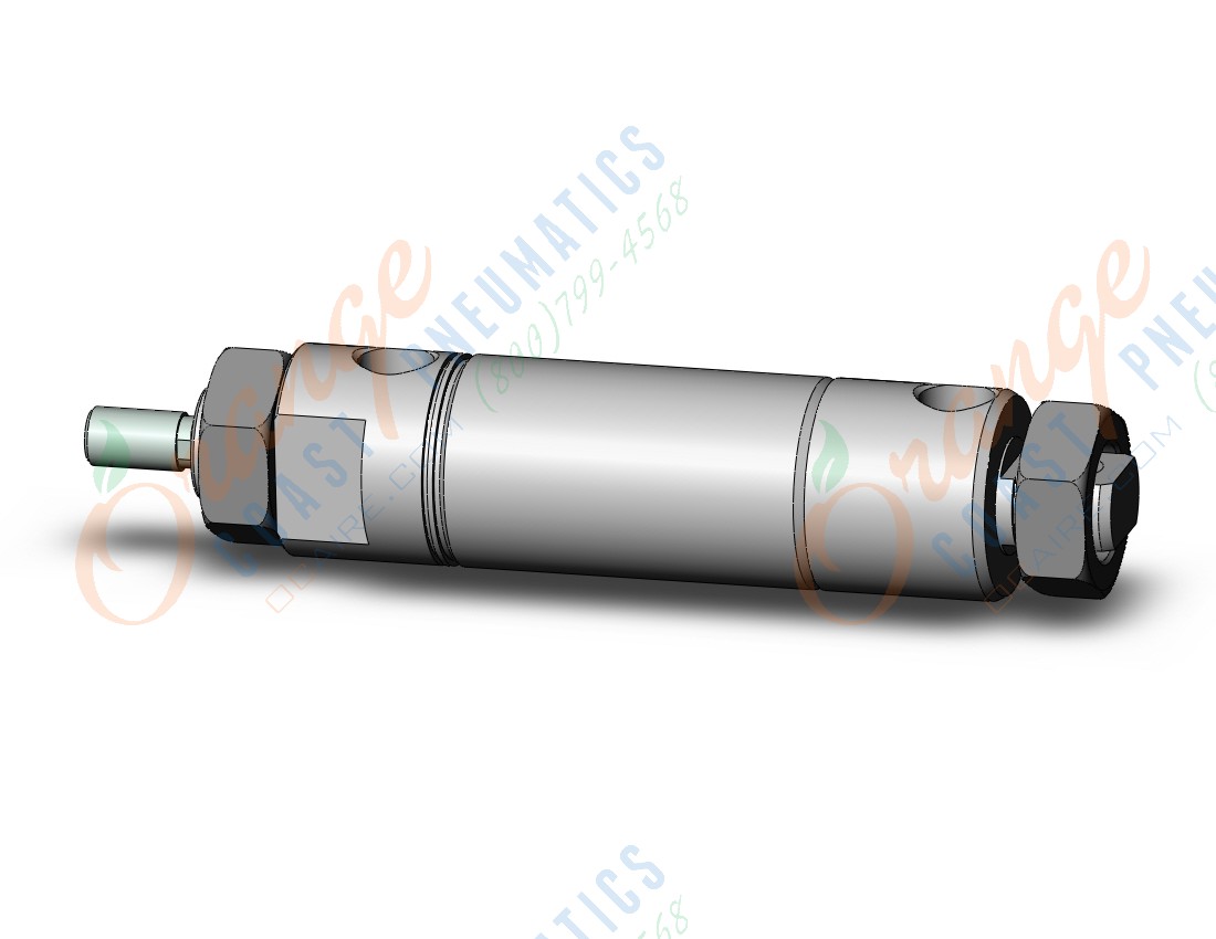 SMC NCDME106-0100-X114US ncm, air cylinder, ROUND BODY CYLINDER