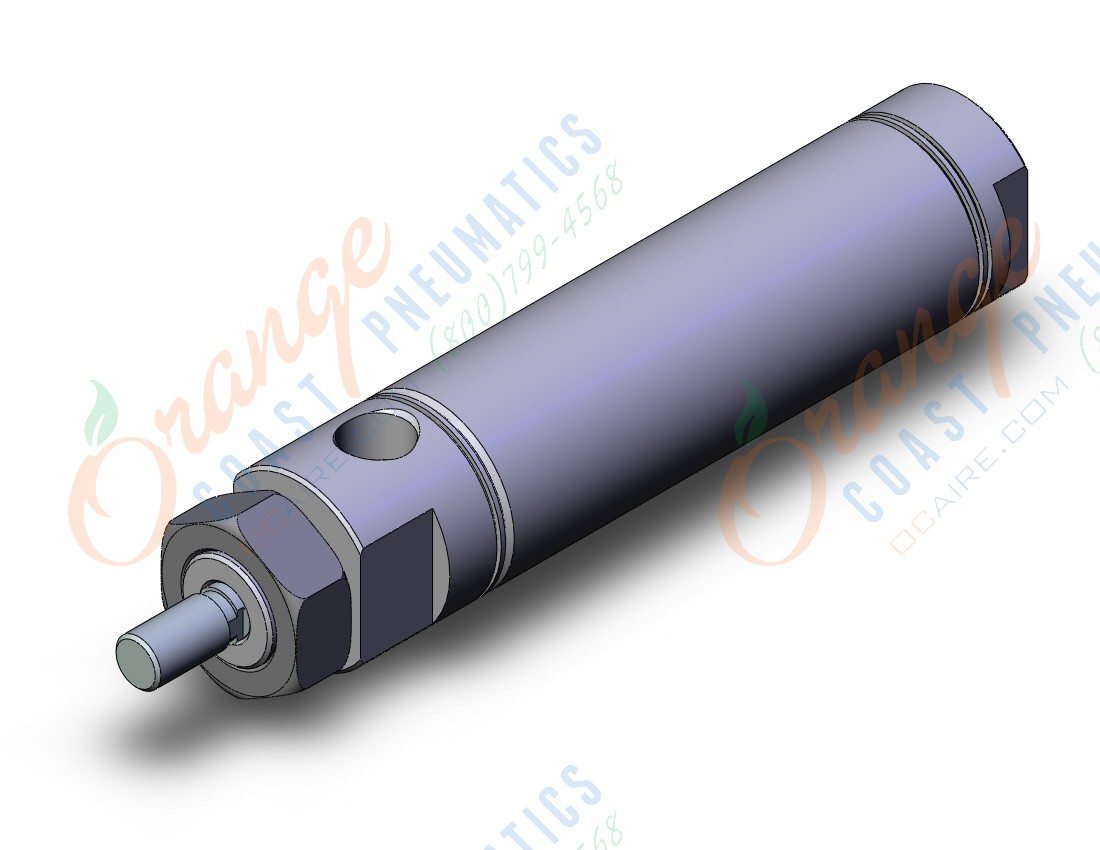 SMC NCMB106-0200-X6009B ncm, air cylinder, ROUND BODY CYLINDER
