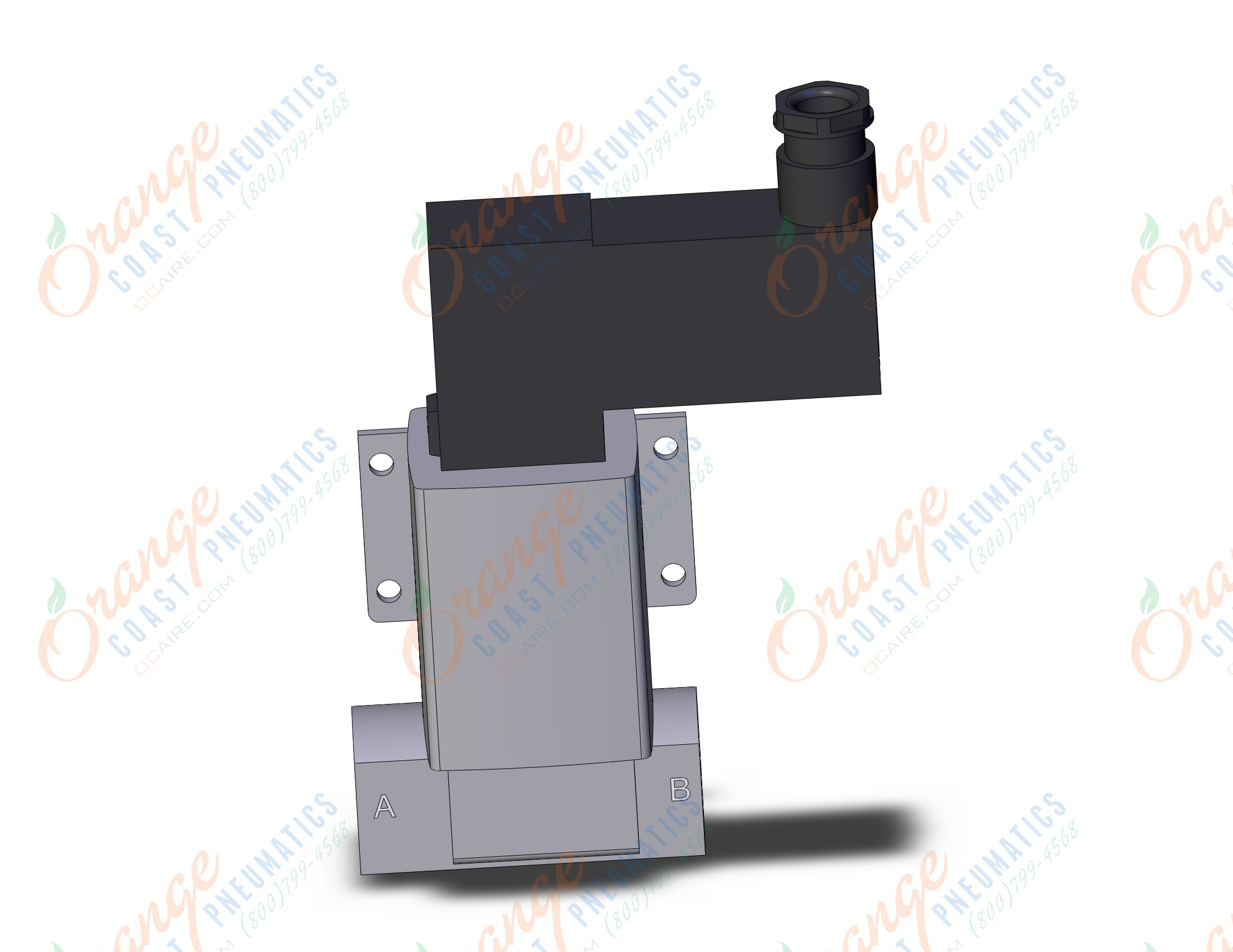 SMC VNB214A-T15A-5DZ-B externally piloted valve, 2 PORT PROCESS VALVE