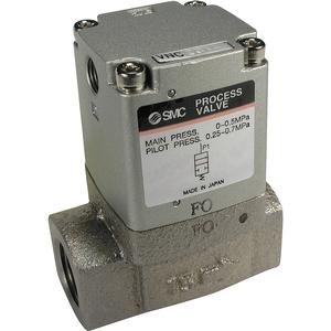 SMC VNC214A-15A-3DZ externally piloted valve, 2 PORT PROCESS VALVE