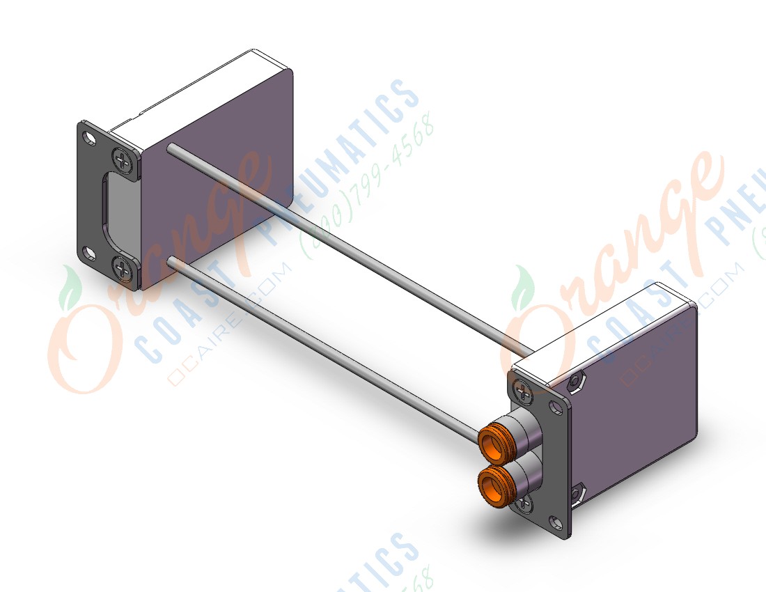 SMC VV100-10FAD2-12U1-N7F2 manifold, plug-in, 3 PORT SOLENOID VALVE