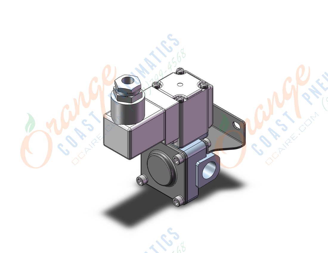 SMC VXD232DJBXB pilot op 2 port solenoid valve (n.c.), 2 PORT VALVE