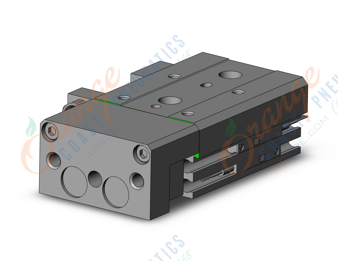 SMC 13-MXS8-20AS-M9PWSAPC cyl, air slide table, GUIDED CYLINDER