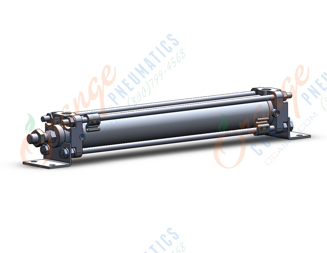 SMC CDA2KL40TN-300-A34 cyl, tie rod, non-rotating, TIE ROD CYLINDER