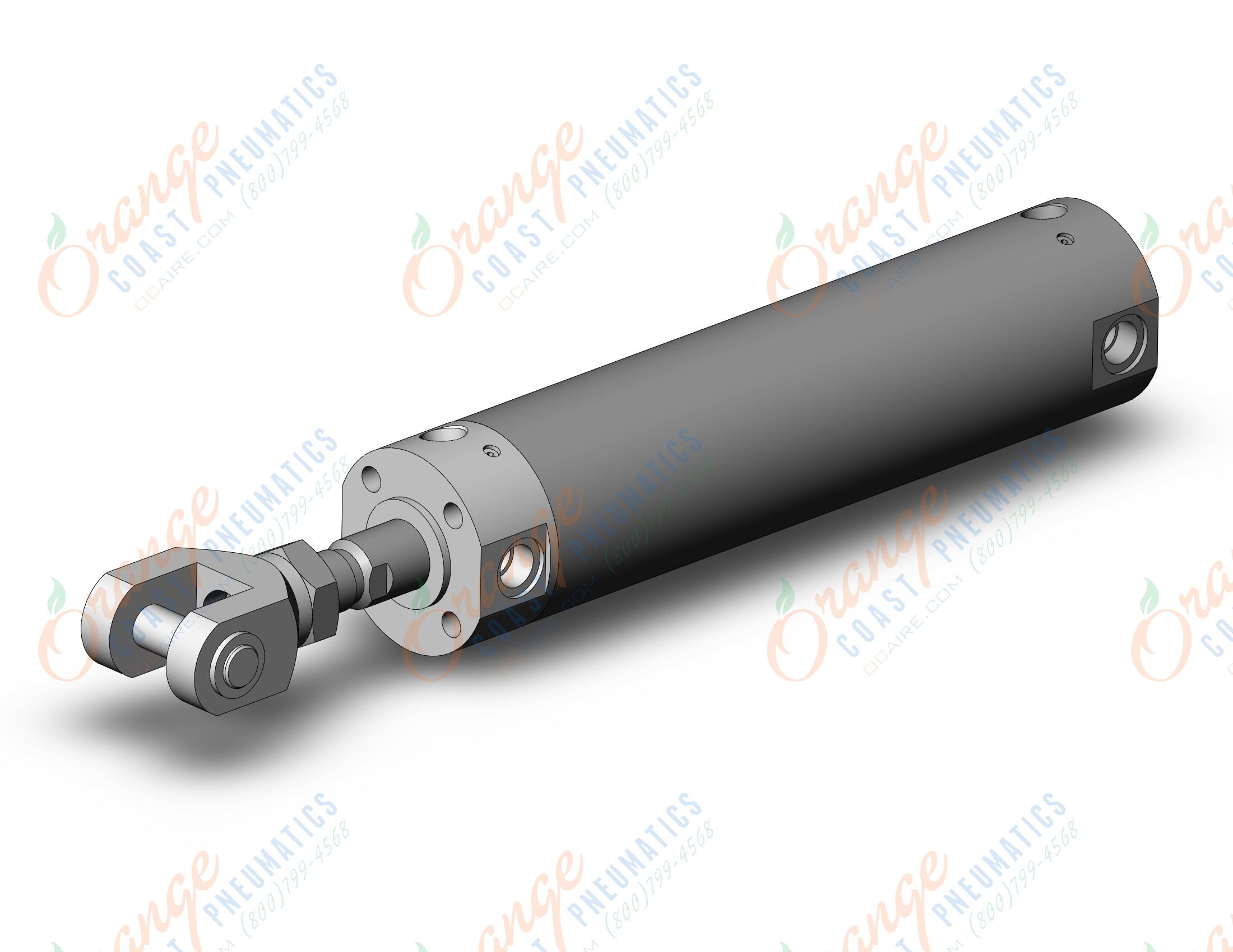 SMC CDG1BA40-125Z-W cg1, air cylinder, ROUND BODY CYLINDER