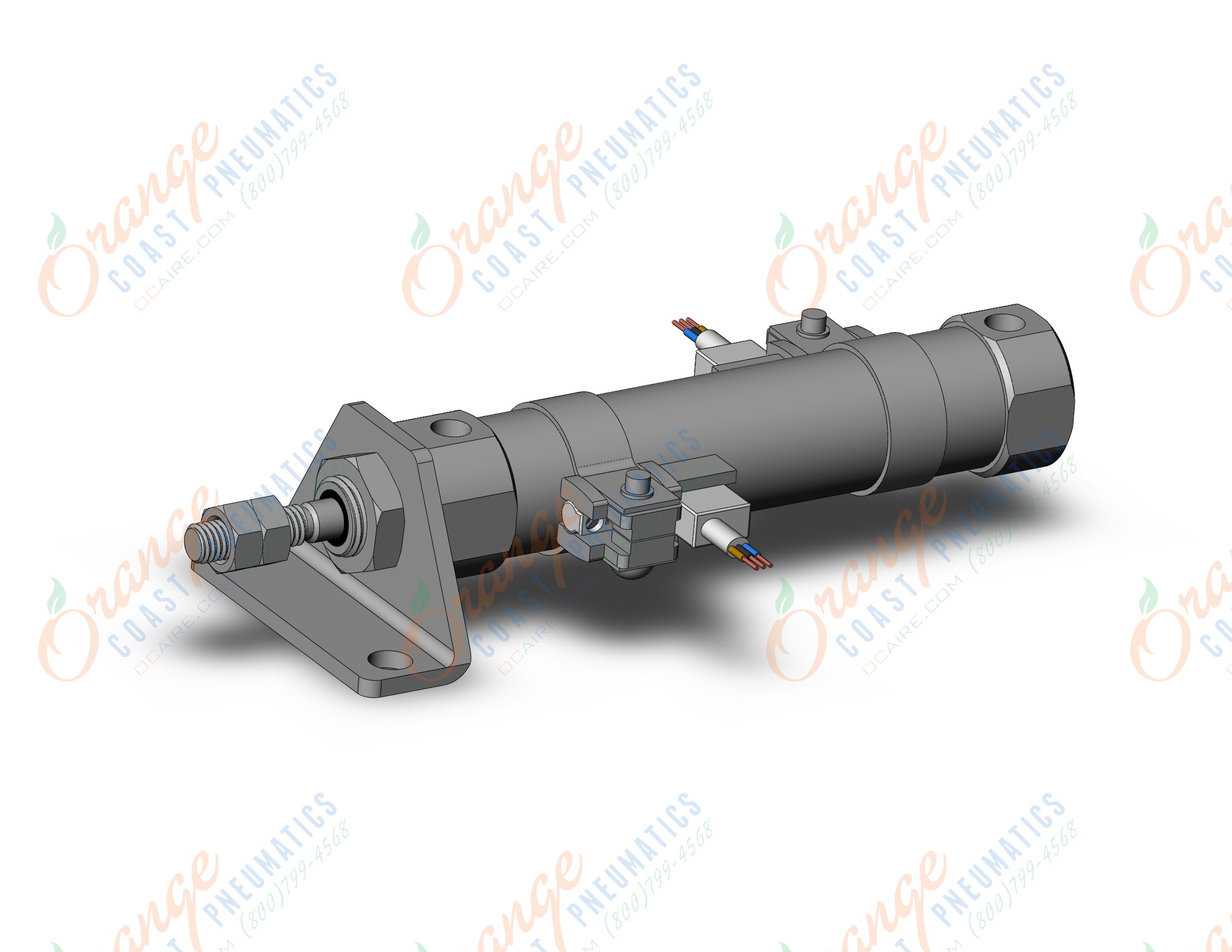 SMC CDJ2L16-45Z-M9PWVSDPC-B cylinder, air, ROUND BODY CYLINDER