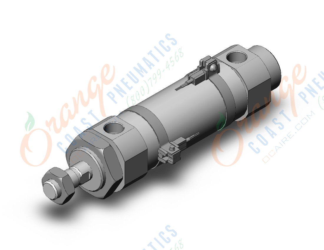 SMC CDM2B40TN-50Z-A93L cylinder, air, ROUND BODY CYLINDER