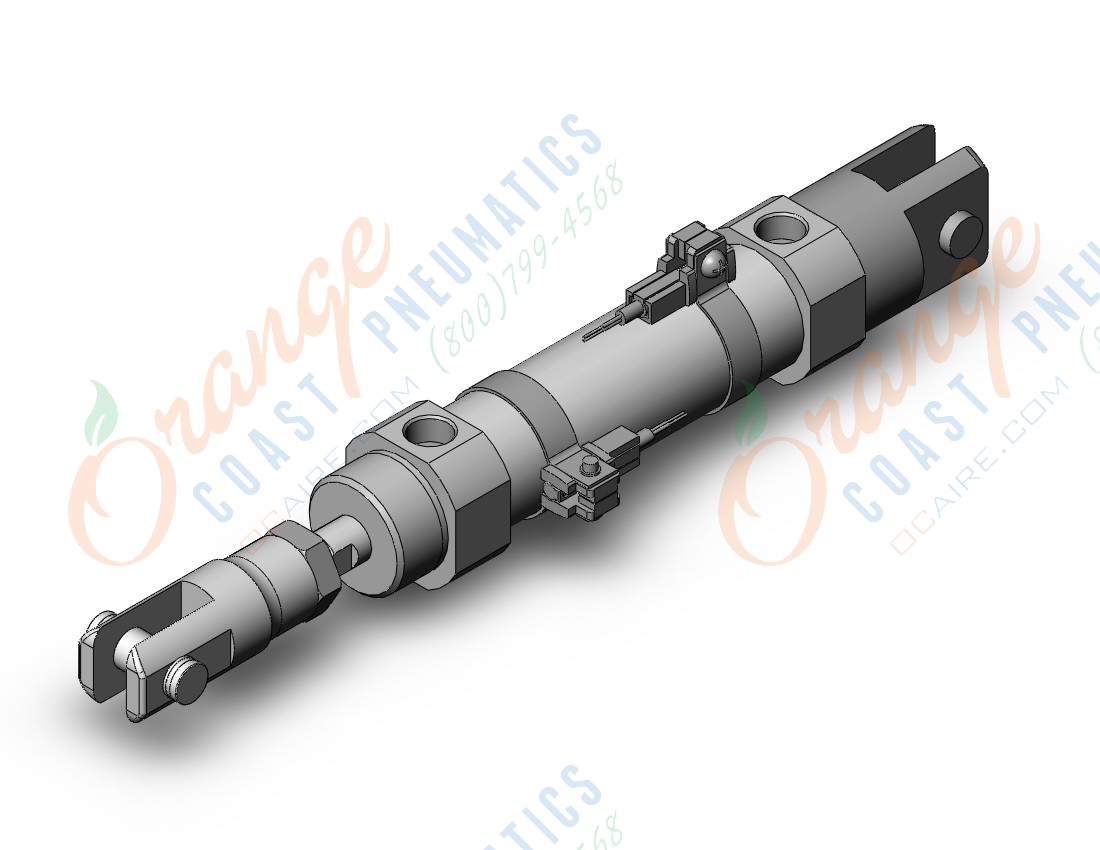 SMC CDM2D25TN-50Z-W-M9BSBPC cylinder, air, ROUND BODY CYLINDER