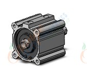 SMC CDQ2WA100-45DZ compact cylinder, cq2-z, COMPACT CYLINDER