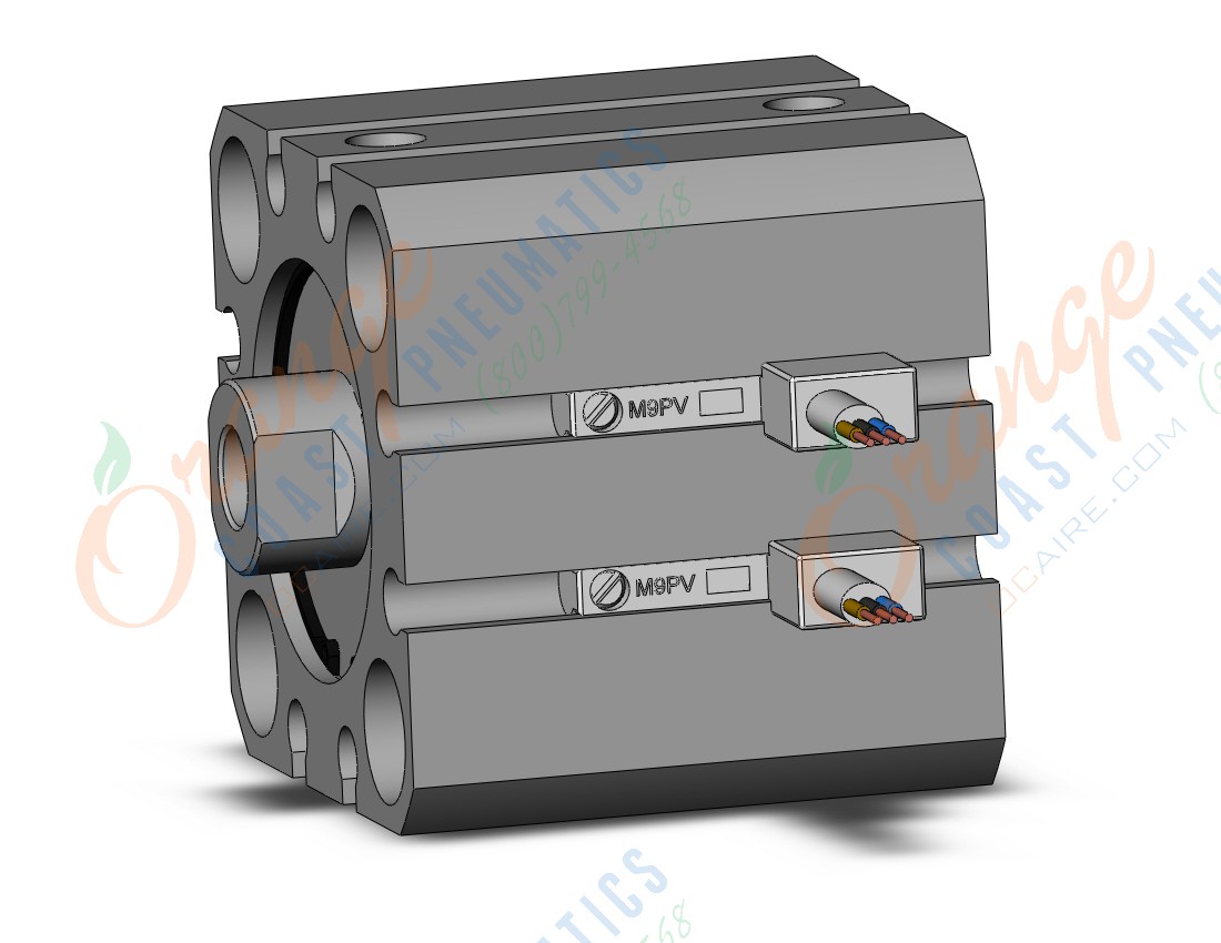 SMC CDQSB25-5D-M9PV cylinder, compact, COMPACT CYLINDER