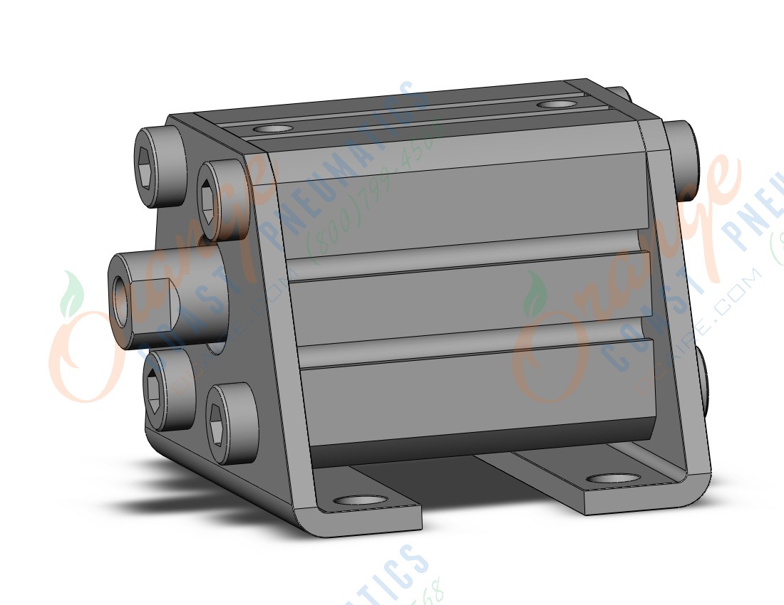 SMC CDQSL25-15DC cylinder, compact, COMPACT CYLINDER