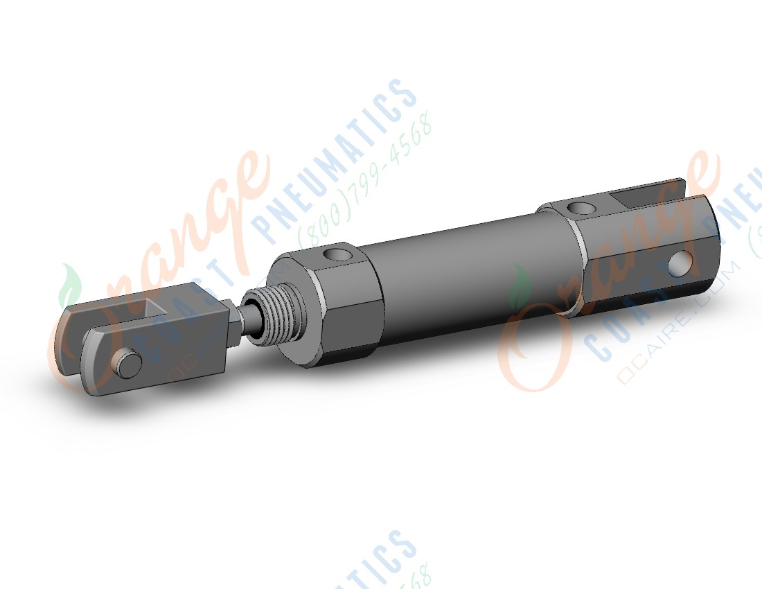 SMC CJ2D16-15Z-W cylinder, air, ROUND BODY CYLINDER