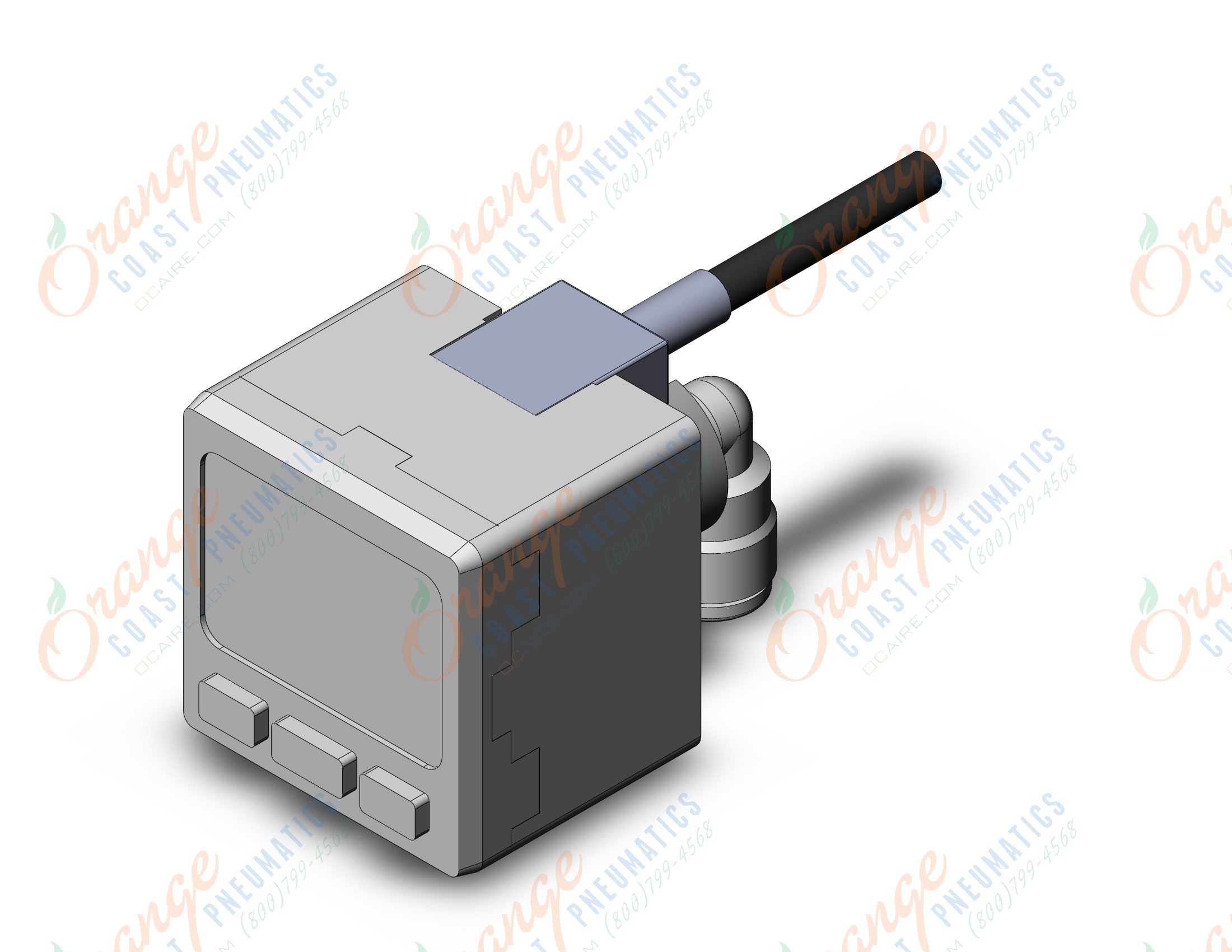 SMC ISE30A-C4L-B-G-X510 2 color high precision dig pres switch, PRESSURE SWITCH, ISE30, ISE30A