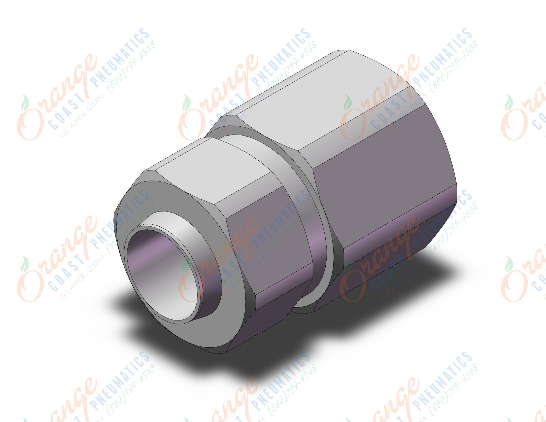 SMC KFG2F1613-04 fitting, female union, INSERT FITTING, STAINLESS STEEL