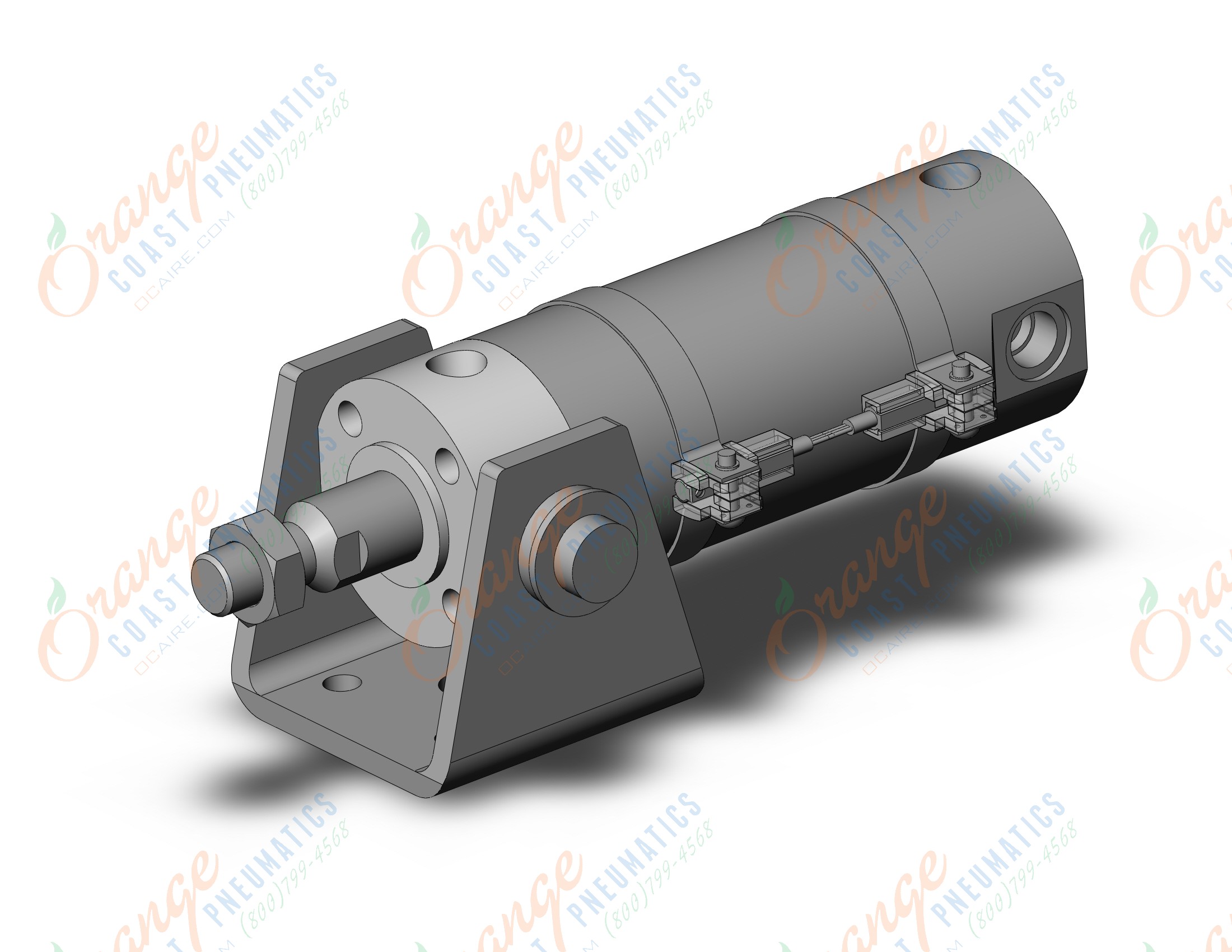 SMC NCDGUN40-0200-M9PMDPC ncg cylinder, ROUND BODY CYLINDER