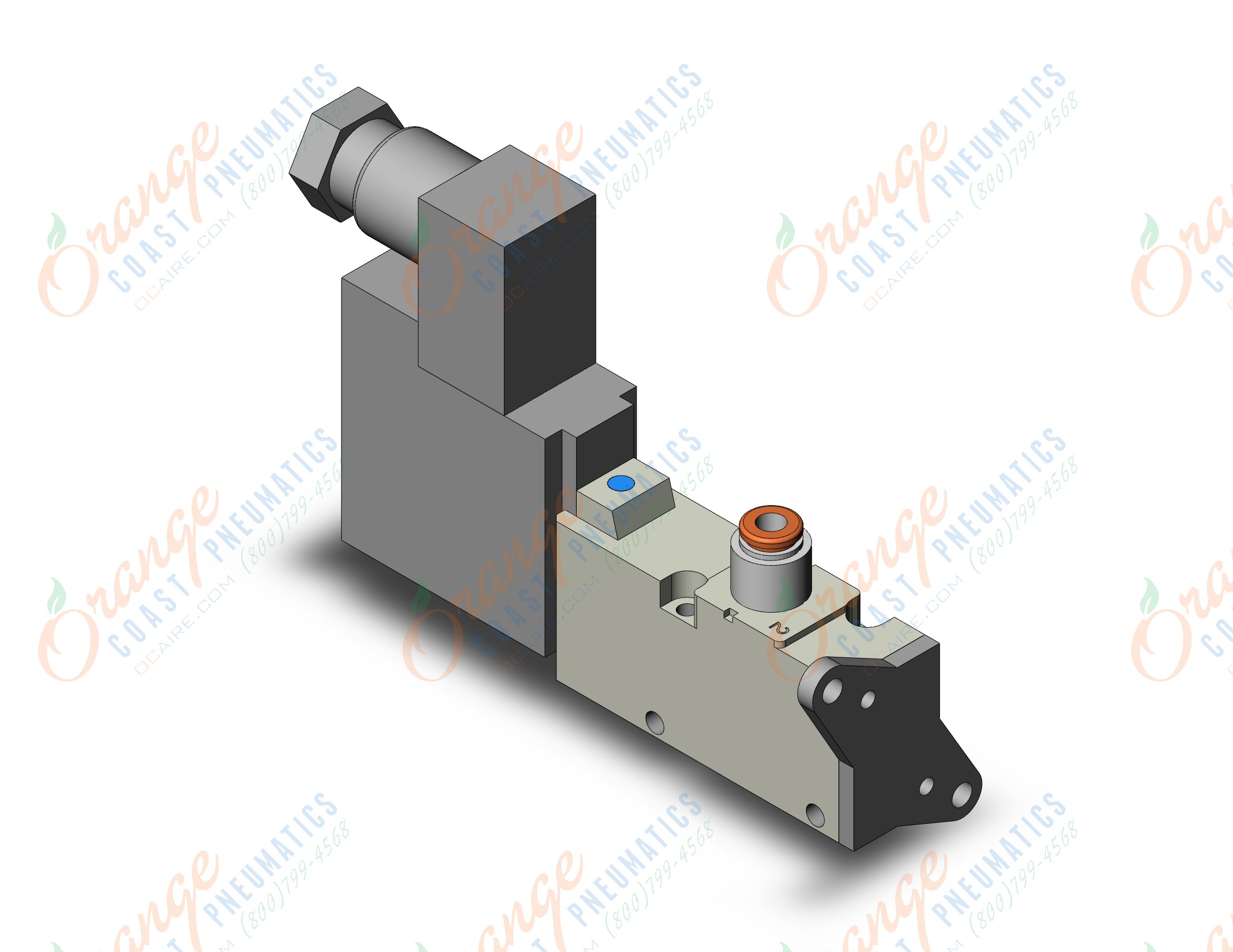 SMC VQZ212B-5YZ1-C4-F 3 port body ported solenoid valve, 3 PORT SOLENOID VALVE