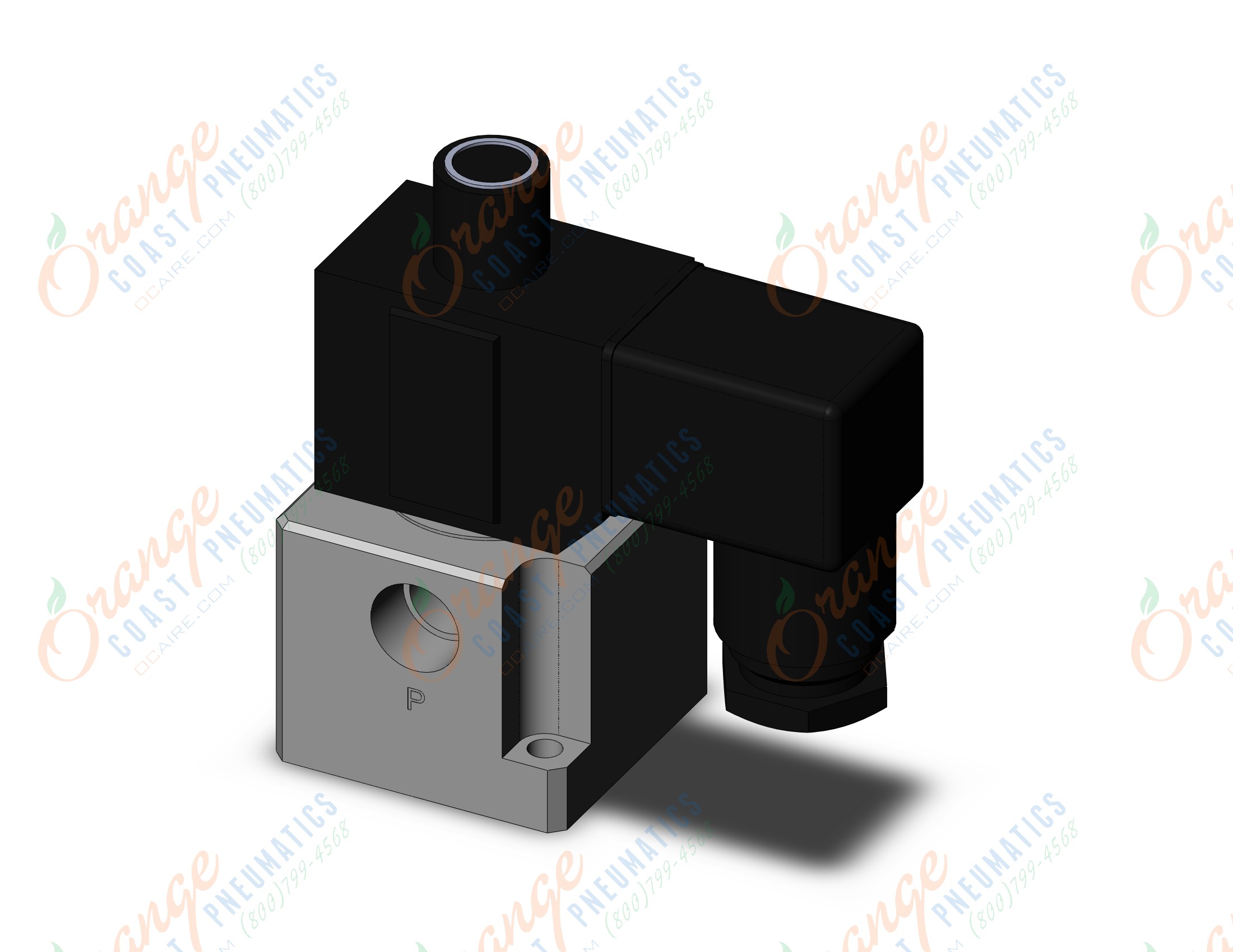 SMC VT317V-3DZ-02T valve, solenoid, 3 PORT SOLENOID VALVE