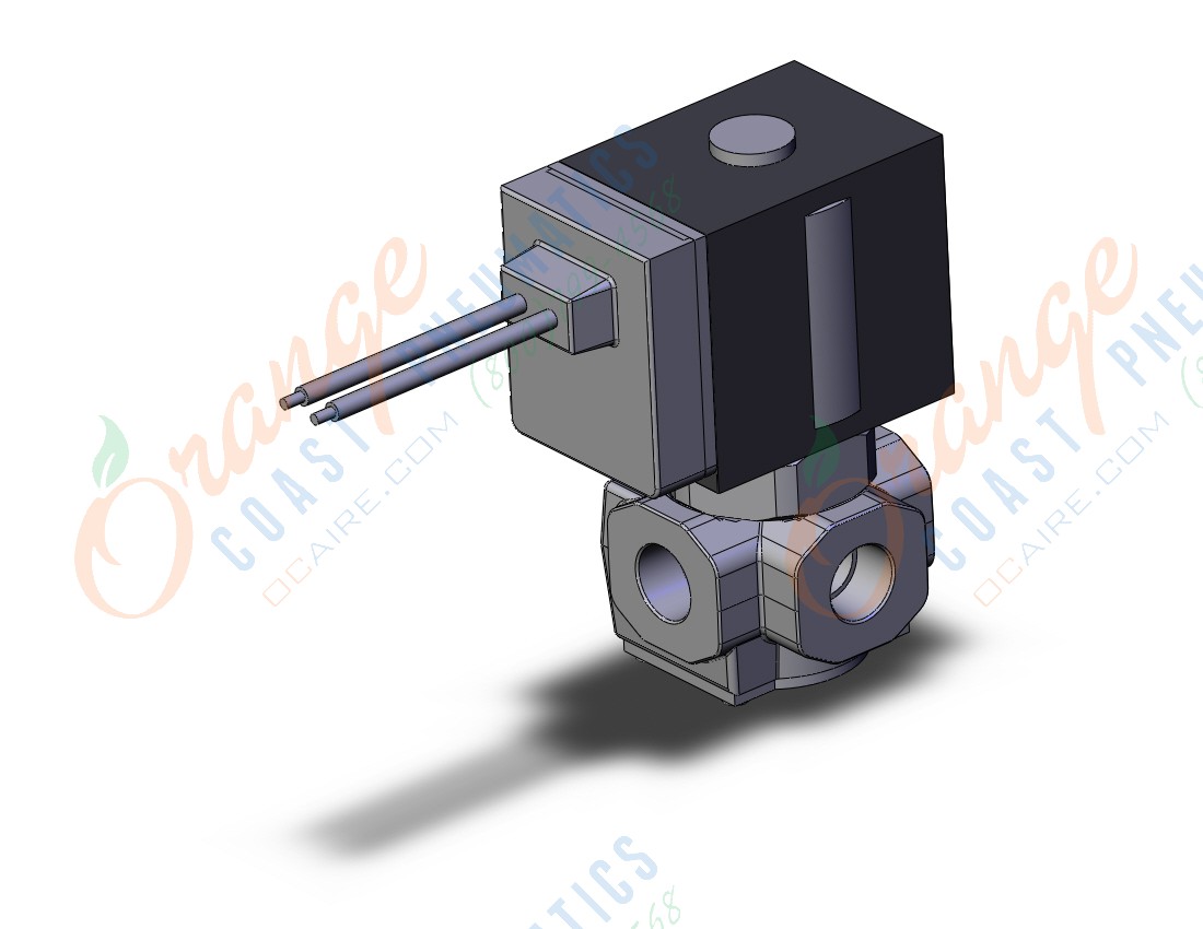 SMC VX3134-01T-3GR1 direct op 3 port solenoid valve, com, 3 PORT SOLENOID VALVE