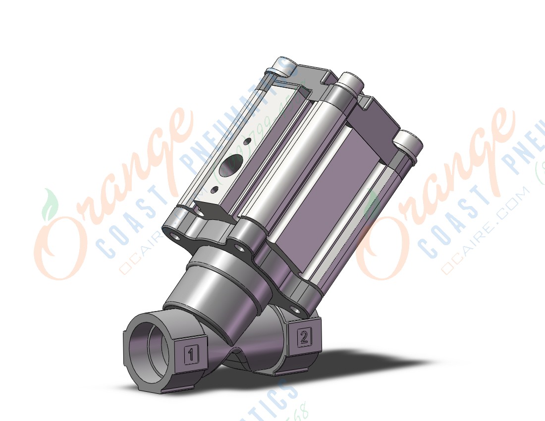 SMC VXB215EAL angle seat valve, 2 PORT VALVE