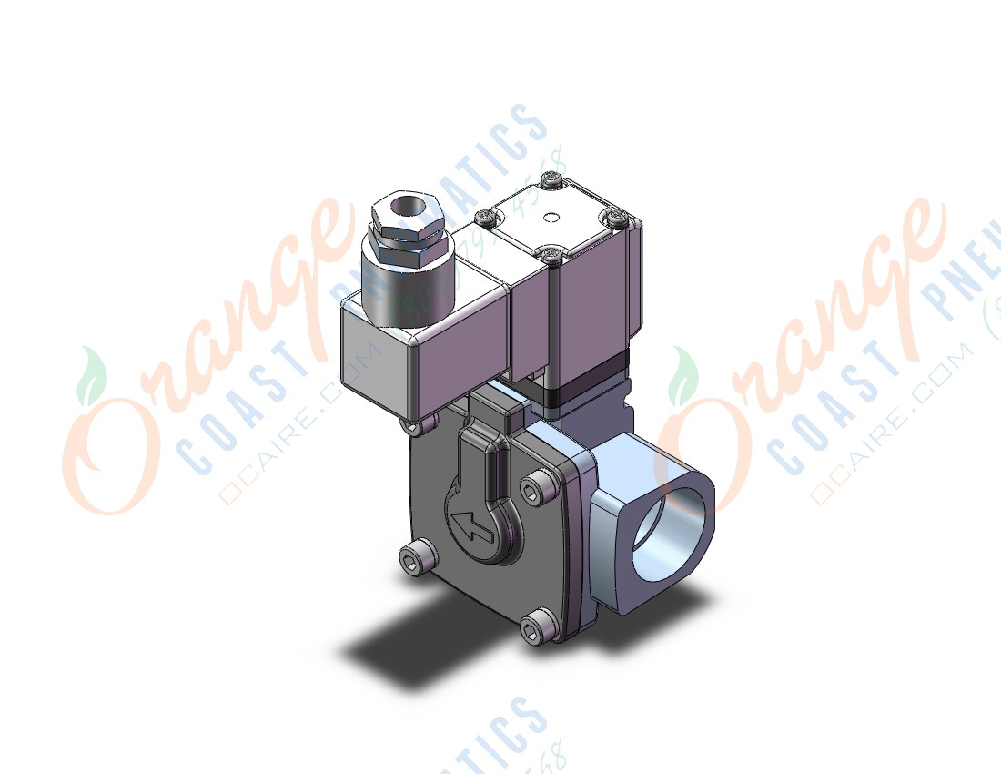 SMC VXD2C2MGB pilot op 2 port solenoid valve (n.o.), 2 PORT VALVE