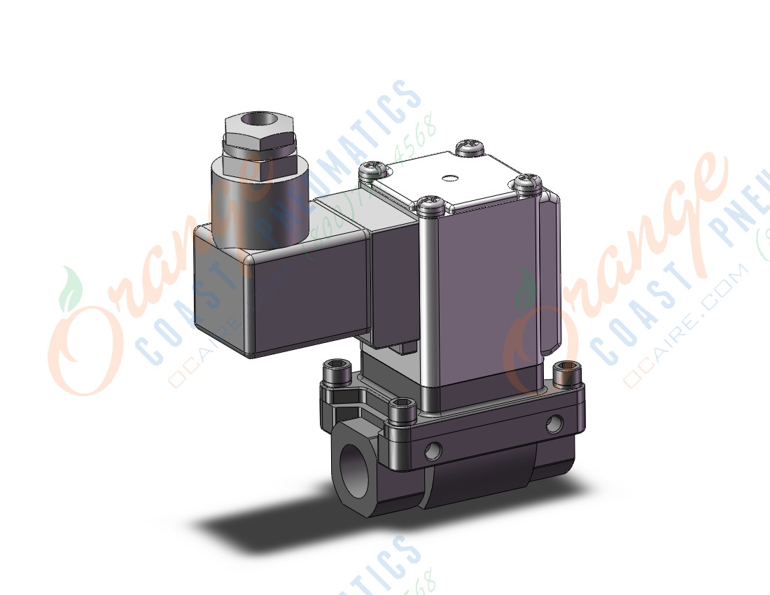 SMC VXZ230AZ2CG pilot op 2 port solenoid valve, (n.c.), 2 PORT VALVE