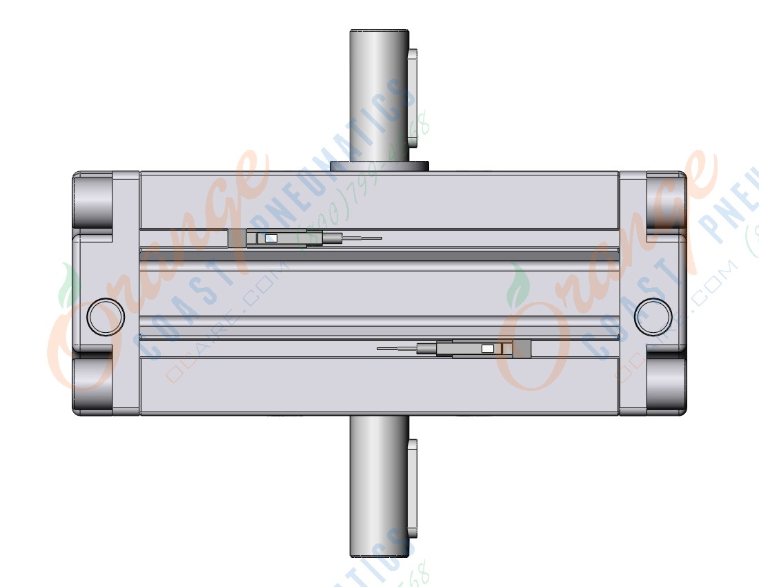 SMC CDRA1BY50-90Z-M9BASBPC actuator, rotary, rack & pinion type, ROTARY ACTUATOR
