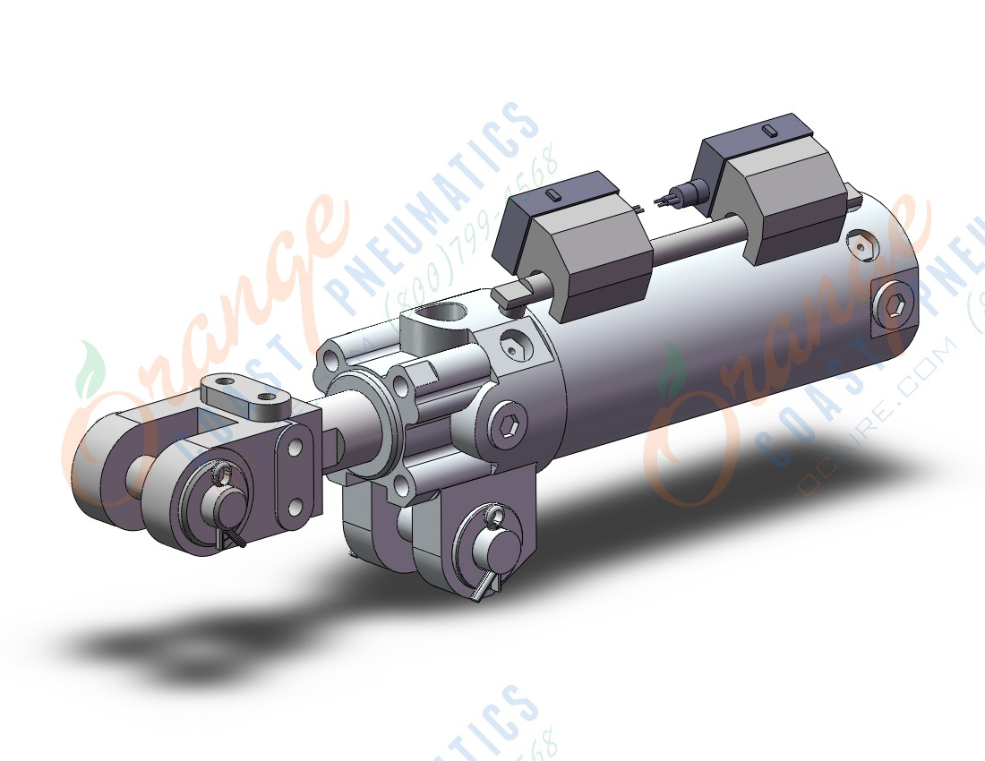 SMC CKG1A40-75YAZ-P3DWASC clamp cylinder, CLAMP CYLINDER