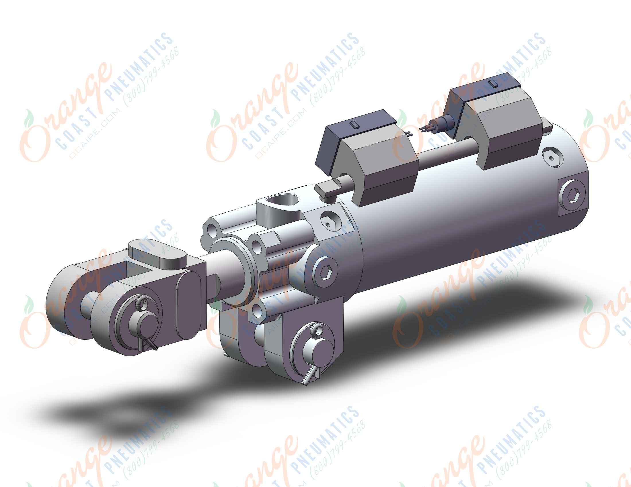 SMC CKG1A40-75YZ-P3DWAZ clamp cylinder, CLAMP CYLINDER