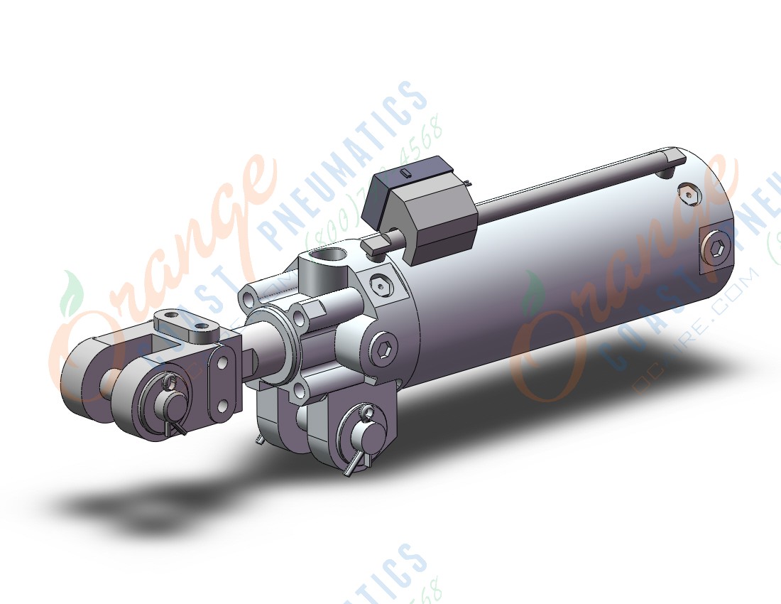 SMC CKG1A50-100YAZ-P3DWASCS clamp cylinder, CLAMP CYLINDER