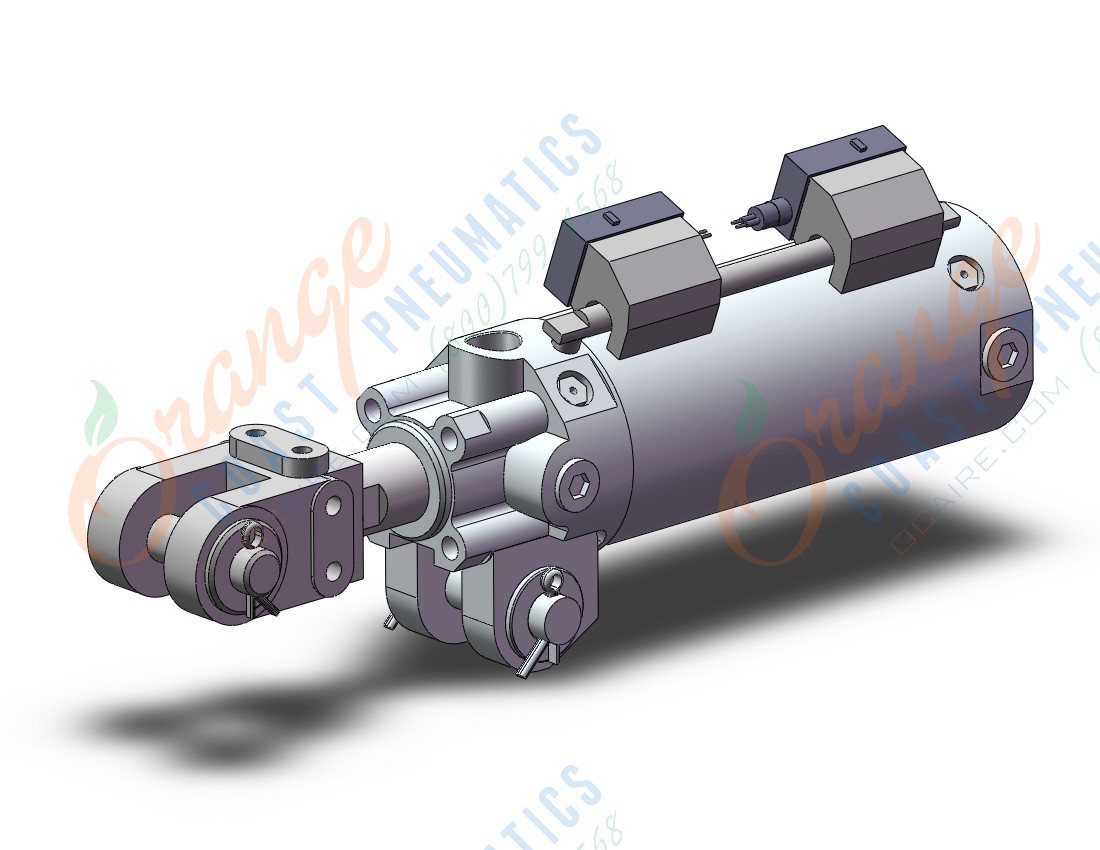 SMC CKG1A50-75YAZ-P3DWASE clamp cylinder, CLAMP CYLINDER