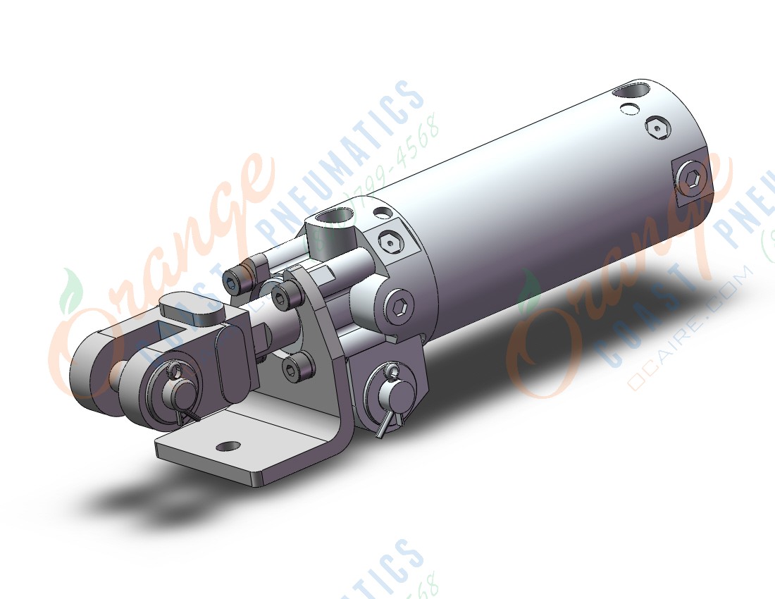 SMC CKG1A50-75YLZ clamp cylinder, CLAMP CYLINDER