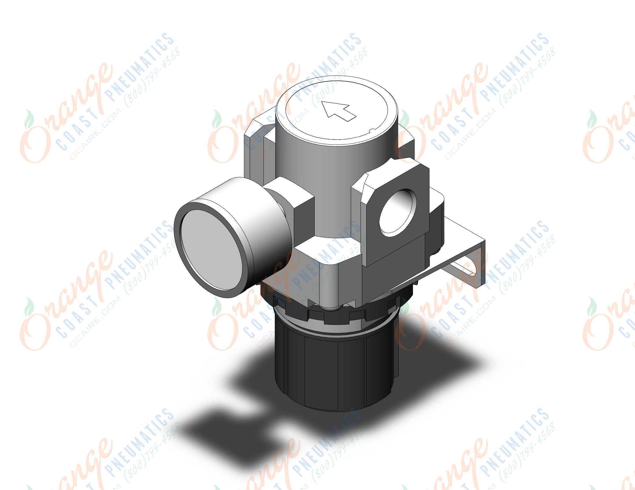 SMC AR40-F04BG-Y-A regulator, REGULATOR, MODULAR F.R.L.