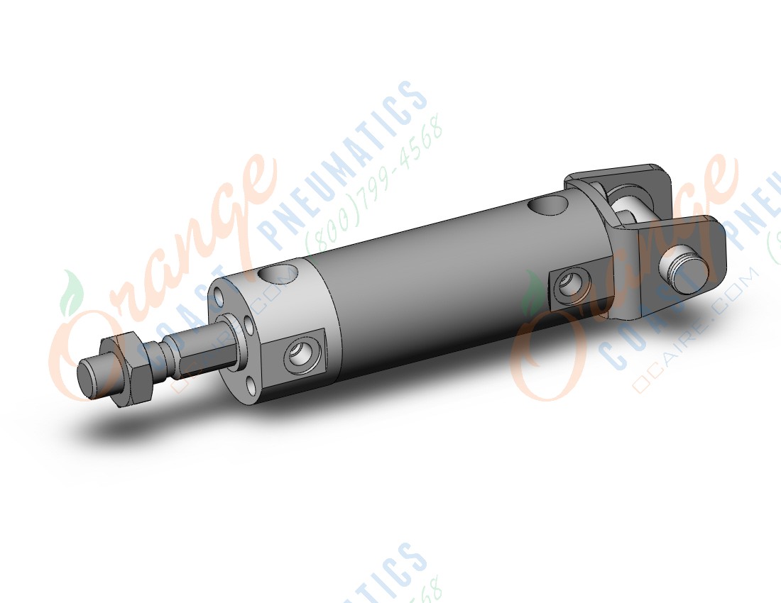 SMC CDG1KDN25-25Z cg1, air cylinder, ROUND BODY CYLINDER