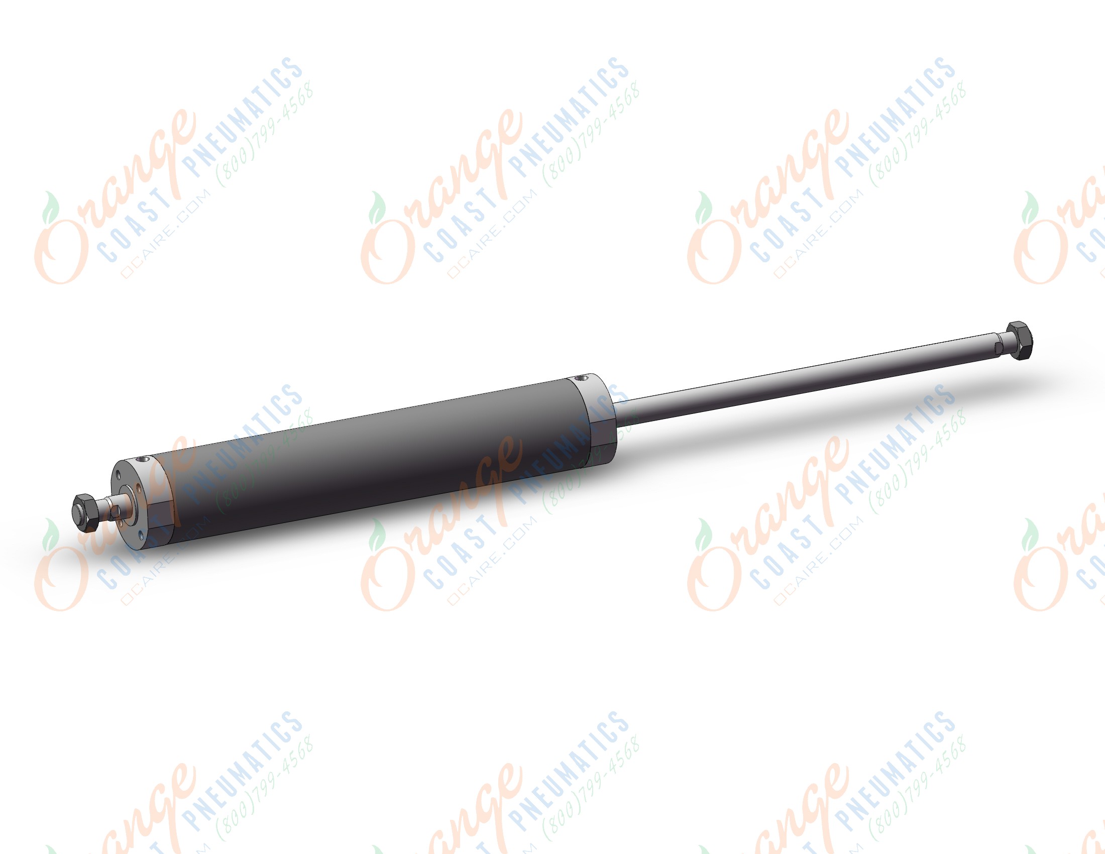 SMC CDG1WBN100-500Z cg1, air cylinder, ROUND BODY CYLINDER