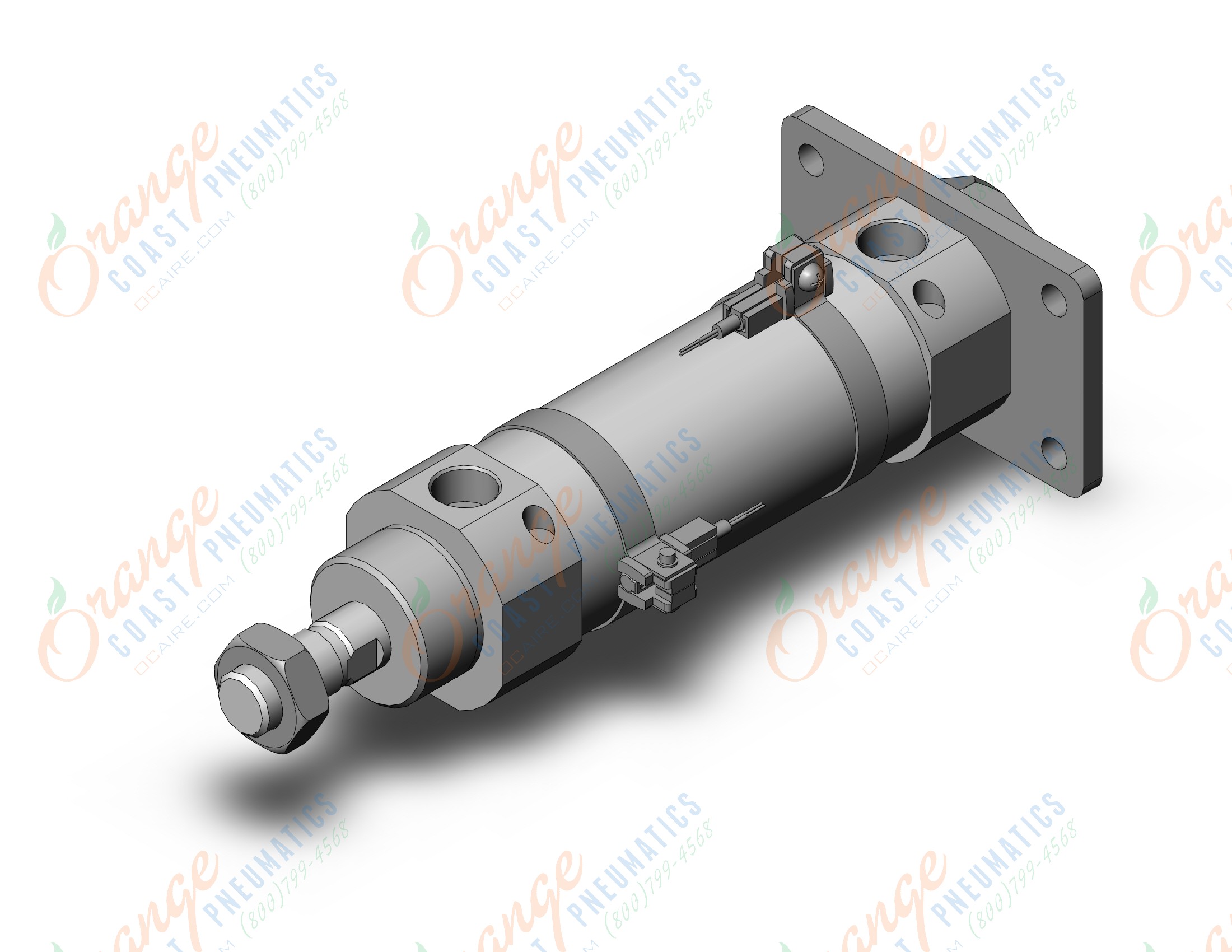 SMC CDM2G40-50AZ-M9BM cylinder, air, ROUND BODY CYLINDER