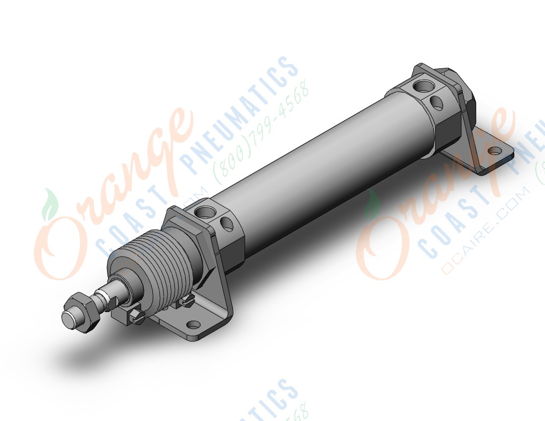 SMC CDM2L32-100AJZ cylinder, air, ROUND BODY CYLINDER