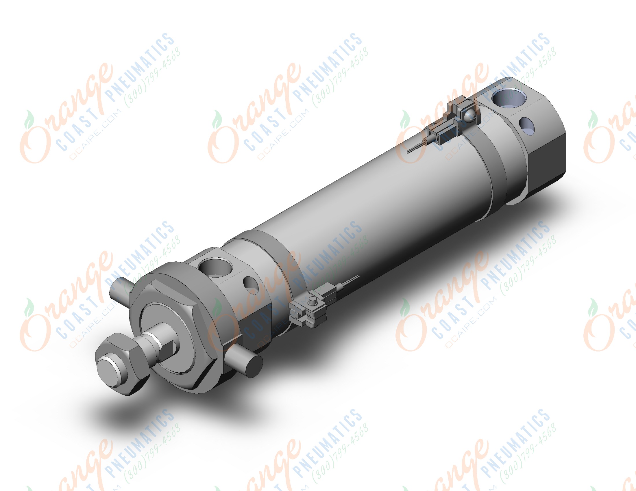 SMC CDM2UZ40-100AZ-M9BW cylinder, air, ROUND BODY CYLINDER