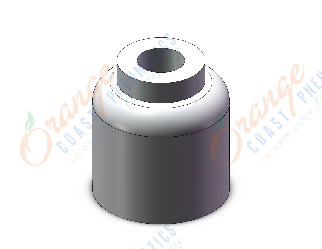 SMC LQ1-6CP25 fitting, tubing cap, fluoropolymer, FLUOROPOLYMER FITTING, LQ1, LQ2, LQ3