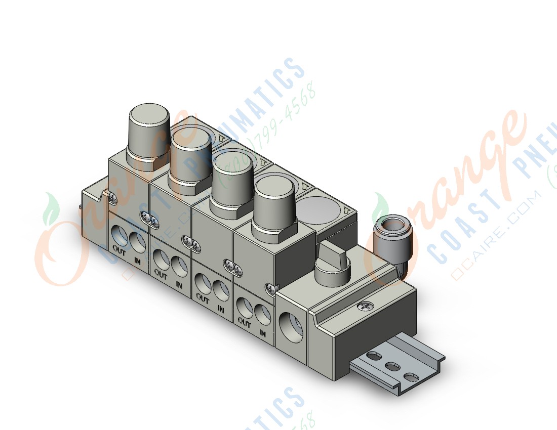 SMC ARM11AB2-424-P compact manifold regulator, REGULATOR, MANIFOLD